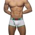 Open Fly Cotton Trunk, Green