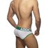 Open Fly Cotton Brief, Green