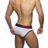 Open Fly Cotton Brief, Navy