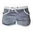 Shorts, inner jock strap, grey/white