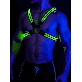 Harness, LED, green