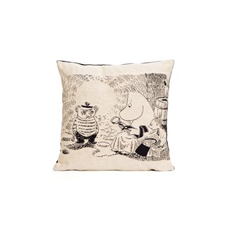 Cushion cover Too-Ticky, Little My and Moominmamma