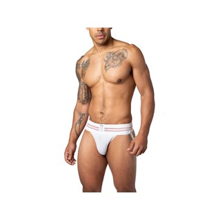 BIKE Original 3 Inch Jock Strap, White