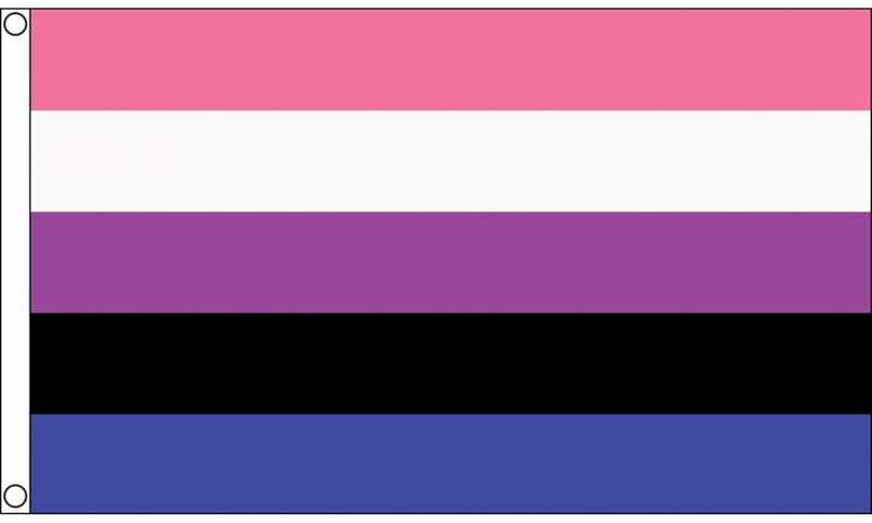 16x16 Genderfluid Pride Flag Stuff Gender Fluid Fashion Gender is A Social Construct Genderfluid Nonbinary Pride Throw Pillow Multicolor