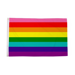 Original Rainbow flag 8 stripes 90 x150