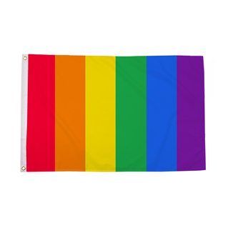 Vertical Rainbow -lippu, 90 x150