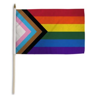 Progress Pride -lippu tangolla