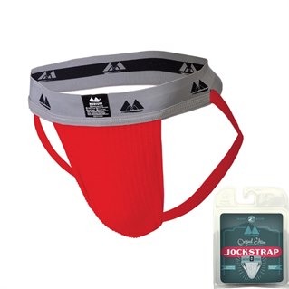 MM Jockstrap Red/Grey