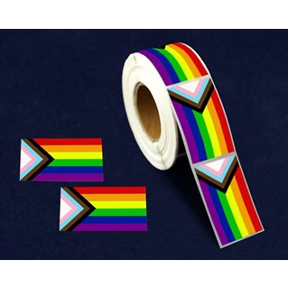 Klistermärken, 5 Progress Pride Flag