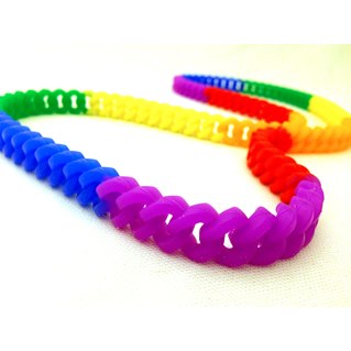 Necklace silicone/chain