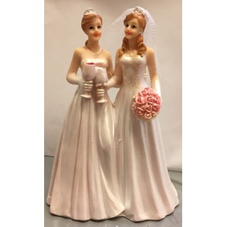 Cake Toppers - Brides In Gowns