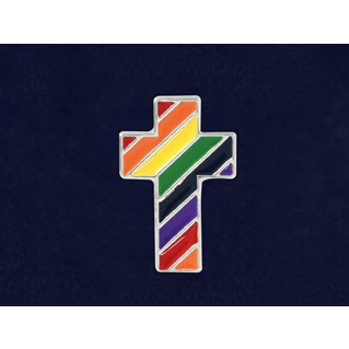PIN Rainbow Cross