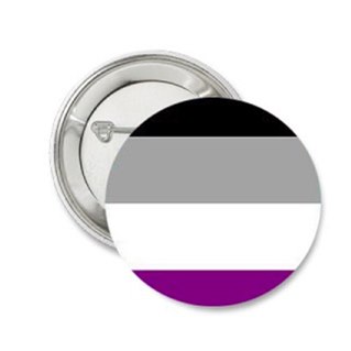 Märke - Asexuell Pride