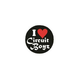 Badge I Love Circuit Boys