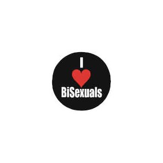 Badge I Love Bisexuals