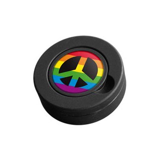 Lid for snus - Peace sign