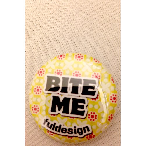 Badge - Bite me
