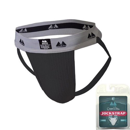 MM Jockstrap Black/Grey