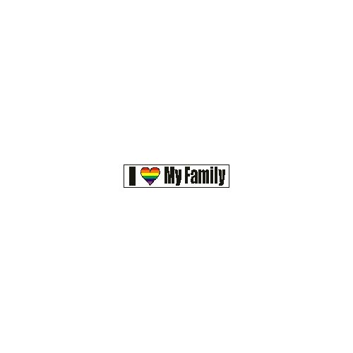 Sticker - I Love My Family