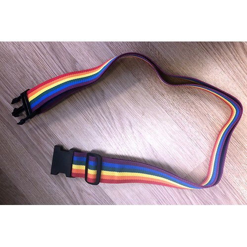 Rainbow Luggage strap