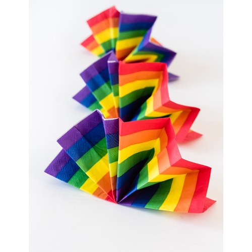 Rainbow paper Napkins