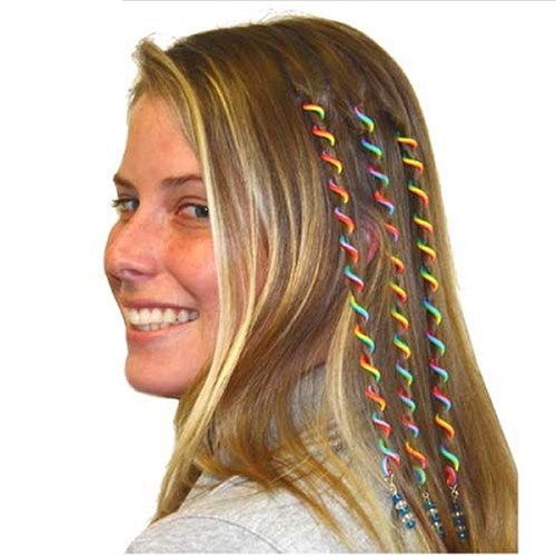 Rainbow Hair Twist Ties