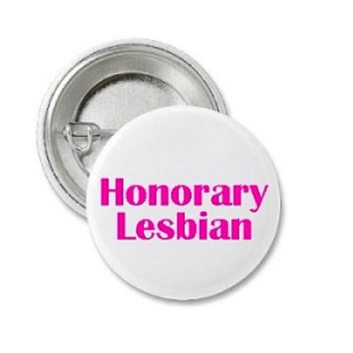 Badge Honorary Lesbian