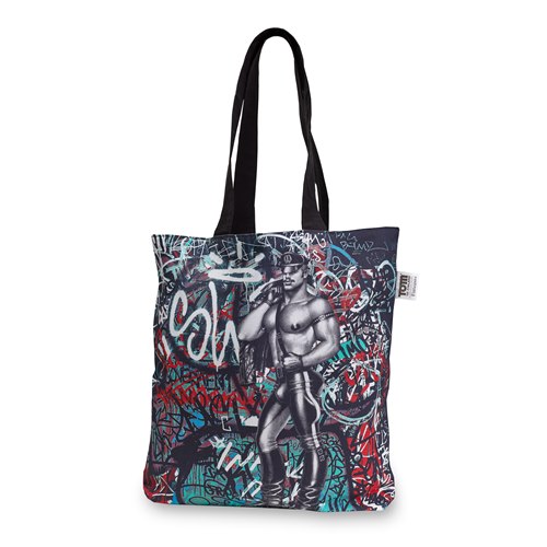 Tom Of Finland: "Back Alley" Tote Bag