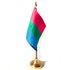 Polysexual Flag on stick