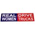 Bildekal "Real Women Drive Trucks"