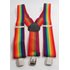 Suspenders - Rainbow colors