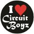 Badge I Love Circuit Boys