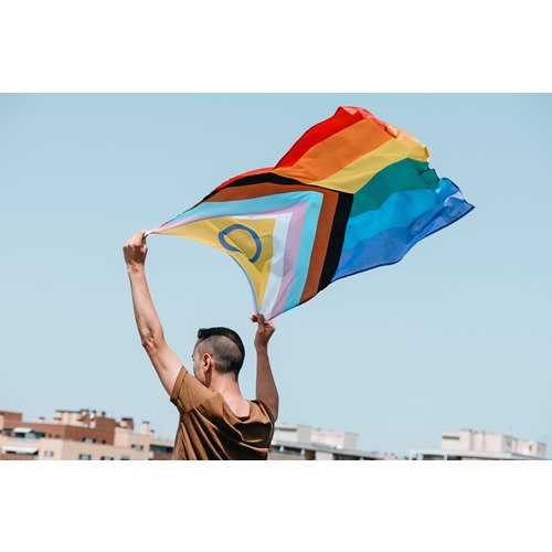Inclusive Progress Pride Flag 90 x 150