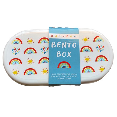 Bento Lunch Box with gaffel och sked