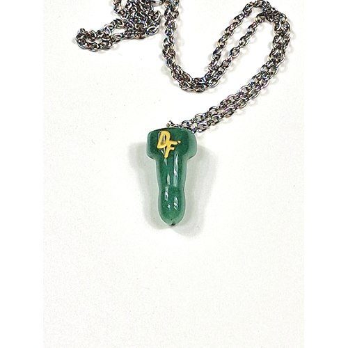 Crystal necklace, Green Aventurine