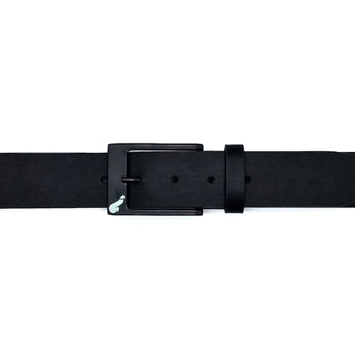 Belt, black with black buckle