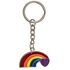 Metal Keychain, Rainbow and heart