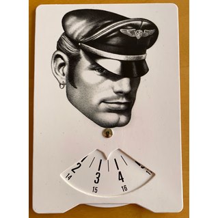 Time Disc Tom of Finland Bikers face