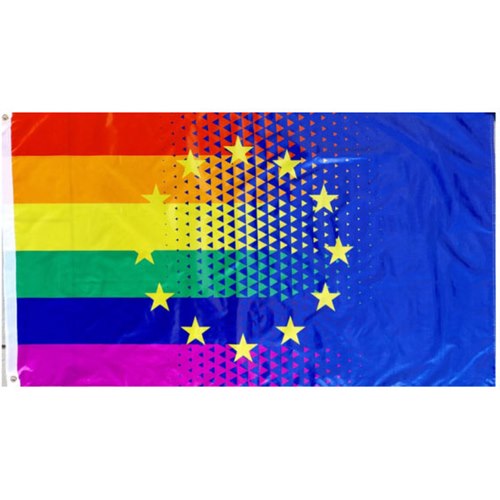 European Pride Flag, 90 x 150