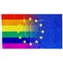 European Pride lippu, 90 x 150