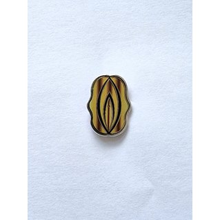 Pin Vagina, gold