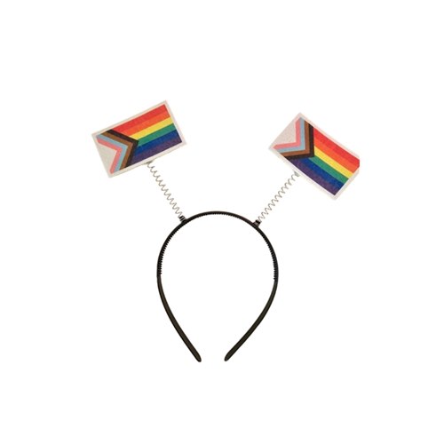 Head Bopper - Progress Rainbow flags