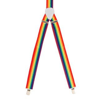 Suspenders - Rainbow colors